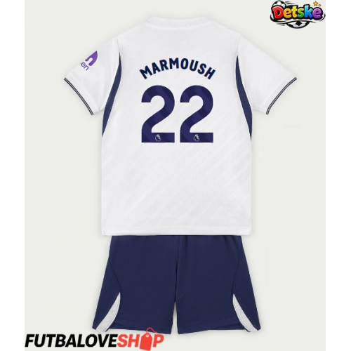 Dres Tottenham Hotspur Omar Marmoush #22 Domáci pre deti 2026-27 Krátky Rukáv (+ trenírky)